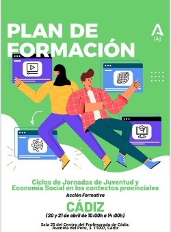 Jornadas de Juventud y Economía social en los contextos provinciales (Plan de Formación 2023 IAJ Cádiz)