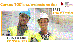 Cursos gratuitos para el empleo en
                      construcción, dirigidos a personas desempleadas en
                      Andalucía