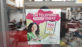 El teléfono de atención a las
                                  mujeres en Andalucía es el 900 200
                                  999