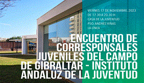 El 19 de octubre se celebra el Encuentro de
          Corresponsales Juveniles en el Campo de Gibraltar