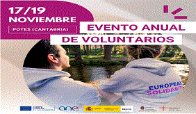 Evento Anual de Voluntarios 2023 que se celebra en Potes
          del 17 al 19 de noviembre
