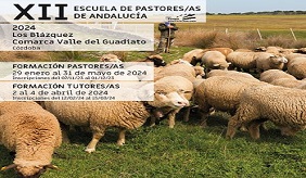 La XII Escuela de Pastores de Andalucía ofrece
            respuesta a las carencias formativas de los jóvenes con la
            ganadería extensiva