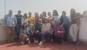 Un grupo de trabajadores juveniles de Lituania visitan la sede del IAJ en Córdoba